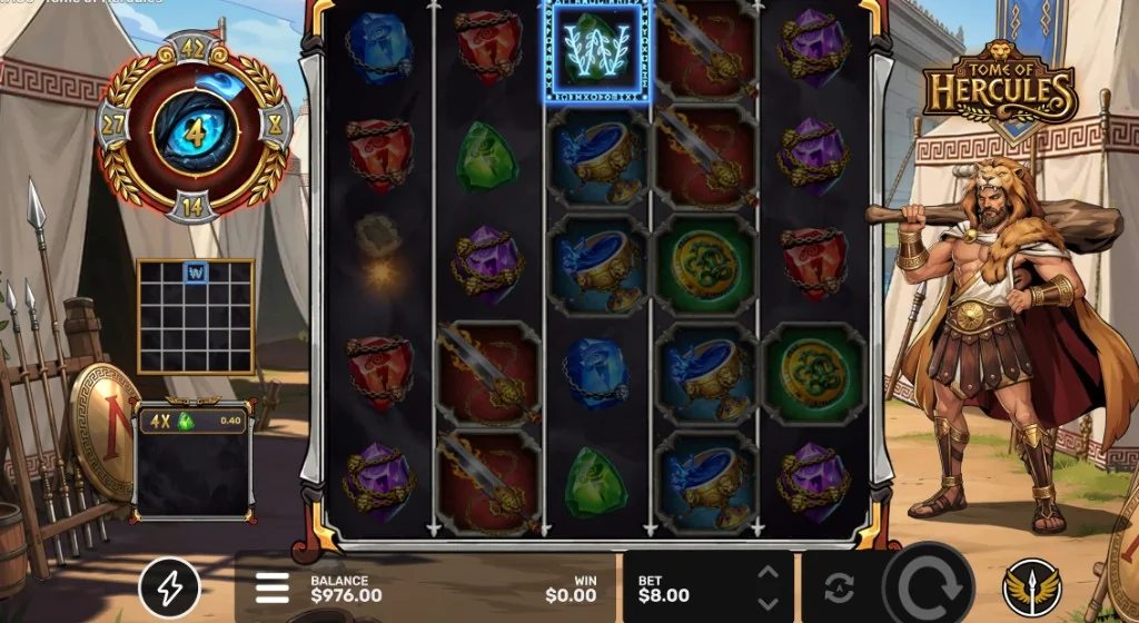 Tome of Hercules Bet Range