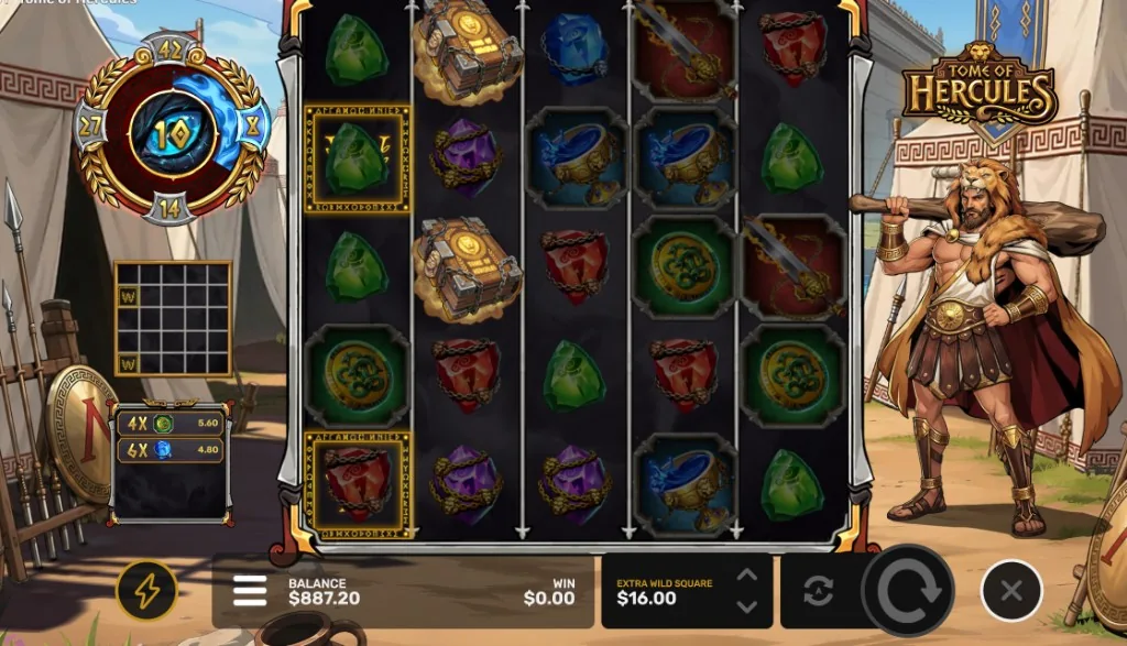 Tome of Hercules Graphics and Theme