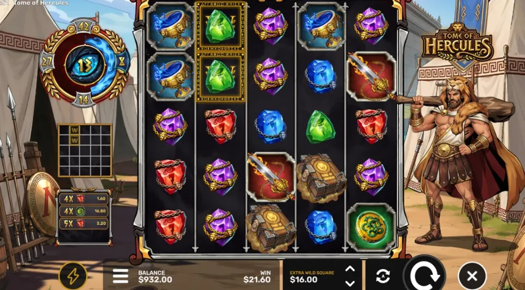 Tome of Hercules Gameplay